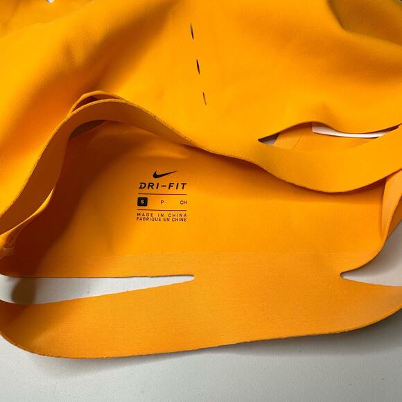 Nike Womens Size Small Dri Fit Training Motion Adapt Bra High Support Orange - Picture 7 of 7